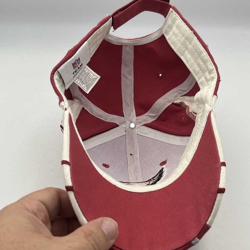 Arizona Cardinals NFL Team Apparel Strapback Adjustable Cap/Hat NWT - Picture 5 of 7